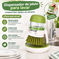 Cepillo dispensador de jabon